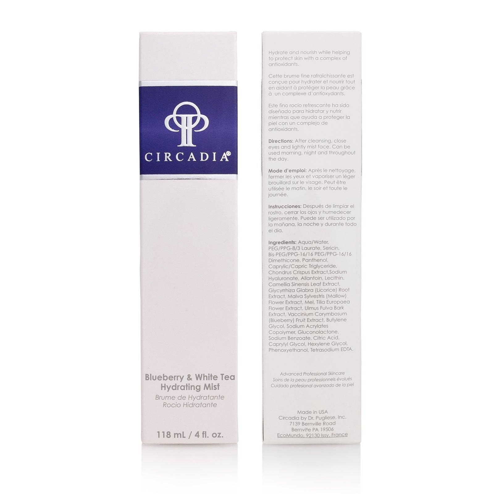 Circadia Blueberry & White Tea Hydrating Mist