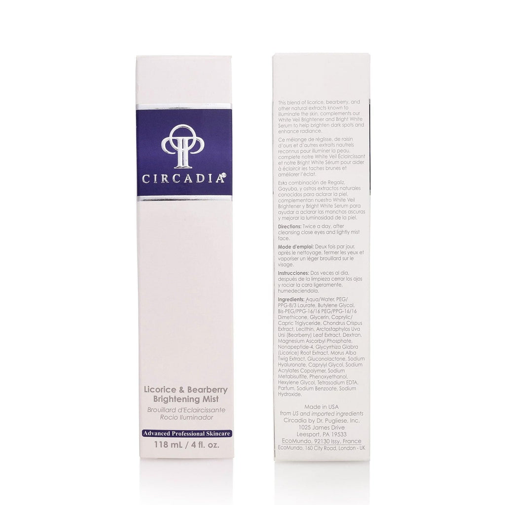 Circadia Licorice & Bearberry Brigthening Mist