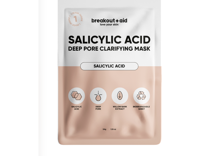 Breakout Aid- Salicylic Acid Deep Pore Clarifying MASK