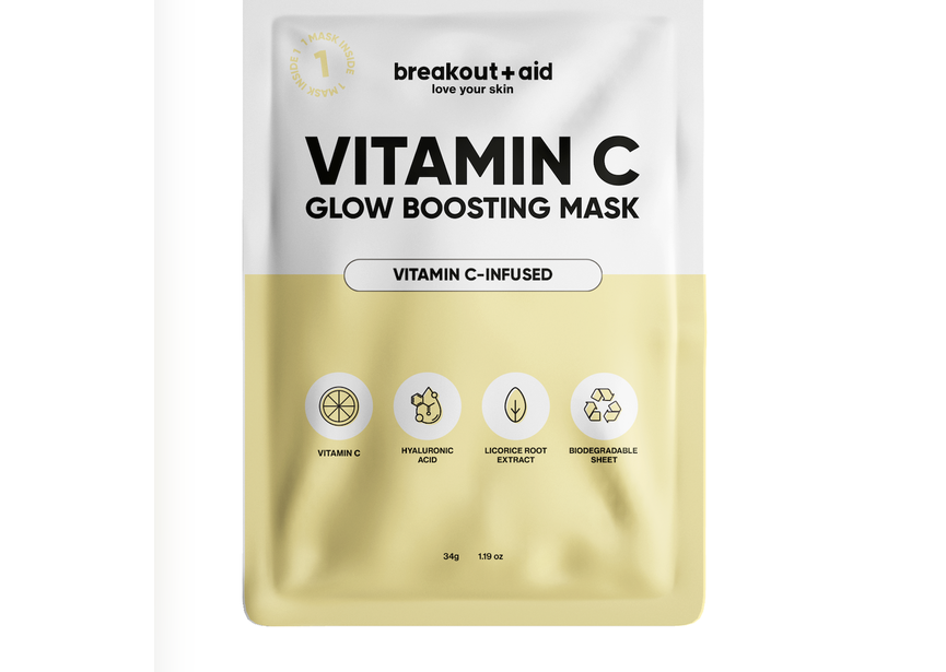Breakout Aid- Vitamin C Glow Boosting MASK